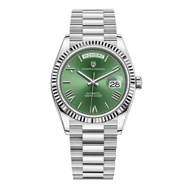 PAGANI DESIGN DD36 Gold Green V2 Men's Mechanical Watches Luxury Automatic Watch For Men 2024 New AR Sapphire glass Wrist watch - Image 9