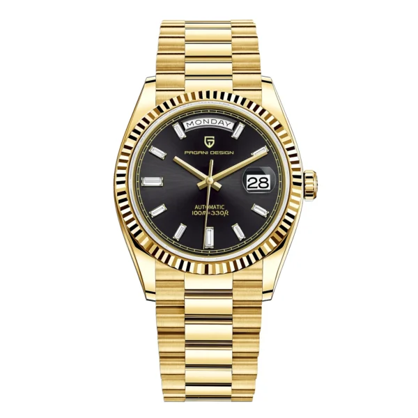 PAGANI DESIGN DD36 Gold Green V2 Men's Mechanical Watches Luxury Automatic Watch For Men 2024 New AR Sapphire glass Wrist watch - Image 7