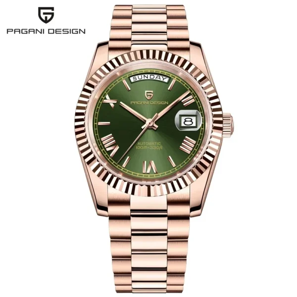 2025 New PAGANI DESIGN DD36 Man Watch Rose Gold Luxury Men Mechanical Watches Sapphire Mirror Automatic Watch For Men Waterproof - Image 7
