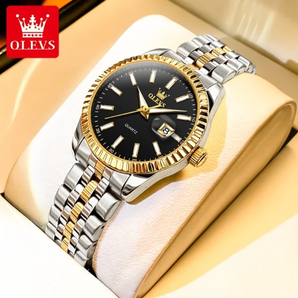 OLEVS 5593 Quartz Women's Watch Waterproof Luminous Scale Business Elegance Ladies Wristwatch Luxury Brand Watch for Women - Image 9