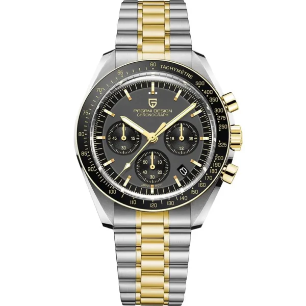 PAGANI DESIGN PD1701 Gold Luxury Men's Watches Quartz Wristwatches Chronograph VK63 Watch For Men AR Sapphire Mirror Clock Gifts - Image 14
