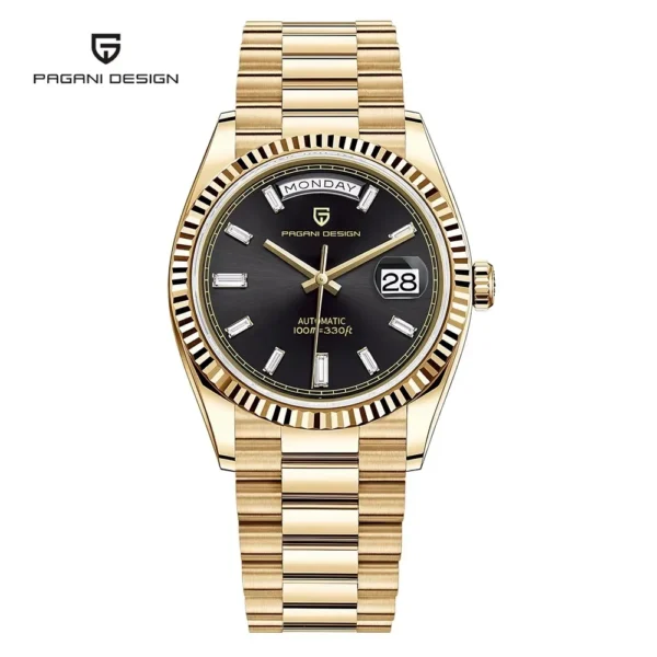 2025 New PAGANI DESIGN DD36 Man Watch Rose Gold Luxury Men Mechanical Watches Sapphire Mirror Automatic Watch For Men Waterproof - Image 8