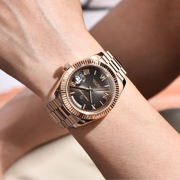 2025 New PAGANI DESIGN DD36 Man Watch Rose Gold Luxury Men Mechanical Watches Sapphire Mirror Automatic Watch For Men Waterproof - Image 2