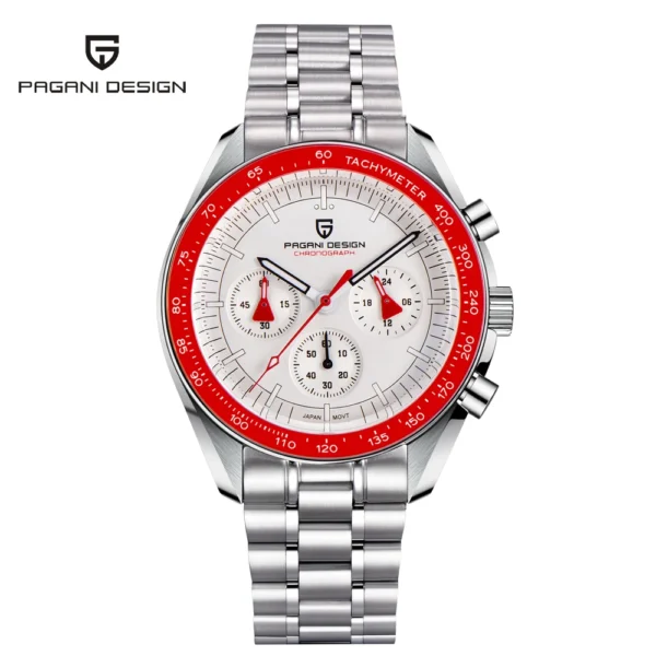 PAGANI DESIGN PD1701 Gold Luxury Men's Watches Quartz Wristwatches Chronograph VK63 Watch For Men AR Sapphire Mirror Clock Gifts - Image 11