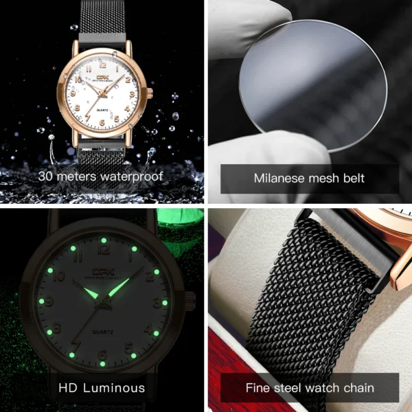 OPK 8115 Women Watch Original Simple Fashion Watch For Women Quartz Watch Waterproof Luminous Gifts For Women Frees Shipping - Image 5