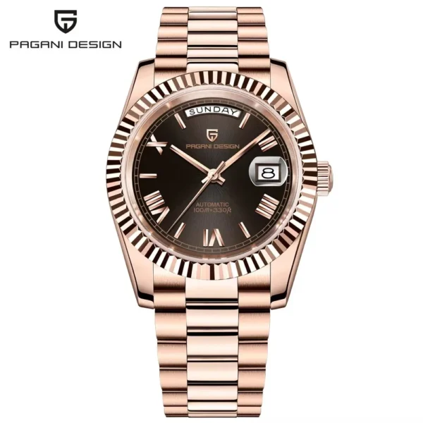 2025 New PAGANI DESIGN DD36 Man Watch Rose Gold Luxury Men Mechanical Watches Sapphire Mirror Automatic Watch For Men Waterproof - Image 13