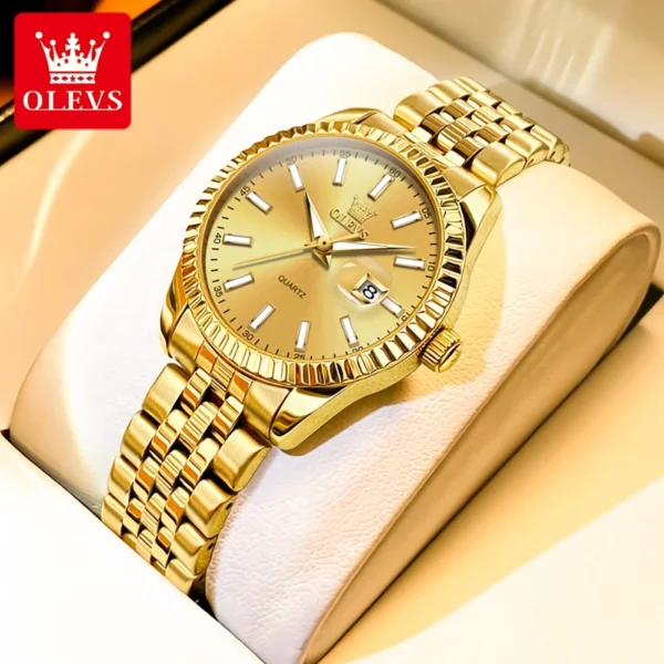 OLEVS 5593 Quartz Women's Watch Waterproof Luminous Scale Business Elegance Ladies Wristwatch Luxury Brand Watch for Women - Image 8