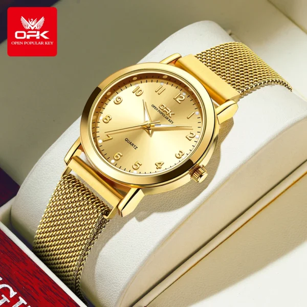 OPK 8115 Women Watch Original Simple Fashion Watch For Women Quartz Watch Waterproof Luminous Gifts For Women Frees Shipping - Image 7