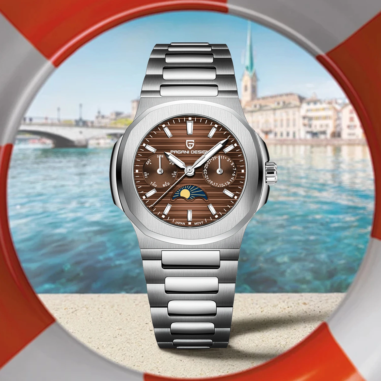 2024 New PAGANI DESIGN Women’s Watches Luxury Watch For Women Quartz Wristwatch Ladies Sapphire Waterproof Exquisite Gift Clock