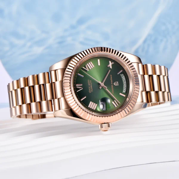 2025 New PAGANI DESIGN DD36 Man Watch Rose Gold Luxury Men Mechanical Watches Sapphire Mirror Automatic Watch For Men Waterproof - Image 6