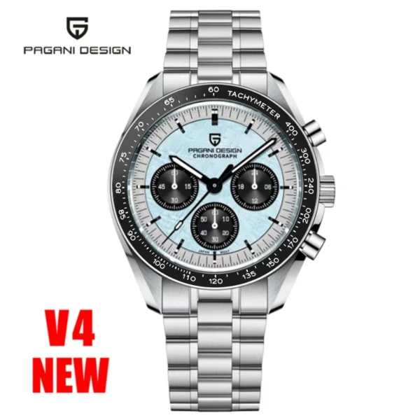 PAGANI DESIGN PD1701 Gold Luxury Men's Watches Quartz Wristwatches Chronograph VK63 Watch For Men AR Sapphire Mirror Clock Gifts - Image 9