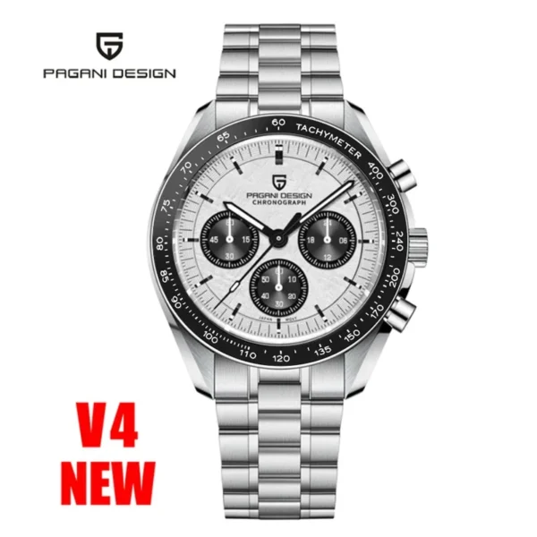 PAGANI DESIGN 2025 New Moon Men's Watches Luxury Quartz Watch For Men VK63 Chronograph AR Sapphire Mirror Ceramic Bezel Luminous - Image 18