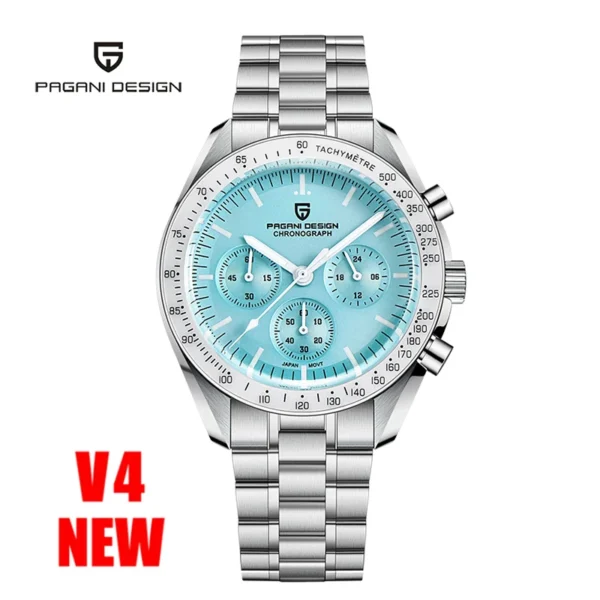 PAGANI DESIGN PD1701 Gold Luxury Men's Watches Quartz Wristwatches Chronograph VK63 Watch For Men AR Sapphire Mirror Clock Gifts - Image 19