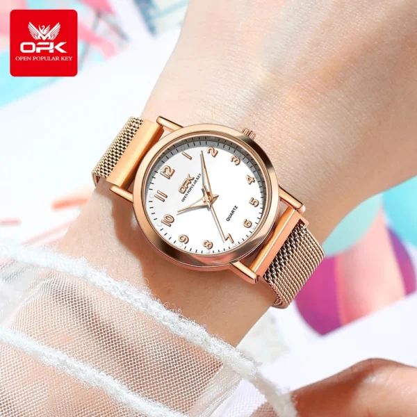OPK 8115 Women Watch Original Simple Fashion Watch For Women Quartz Watch Waterproof Luminous Gifts For Women Frees Shipping - Image 3