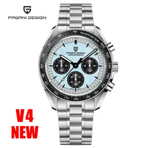 PAGANI DESIGN 2025 New Moon Men's Watches Luxury Quartz Watch For Men VK63 Chronograph AR Sapphire Mirror Ceramic Bezel Luminous - Image 19
