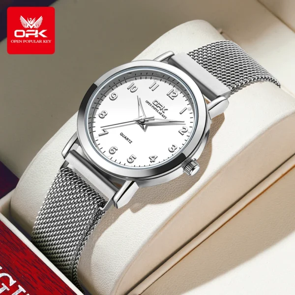OPK 8115 Women Watch Original Simple Fashion Watch For Women Quartz Watch Waterproof Luminous Gifts For Women Frees Shipping - Image 9