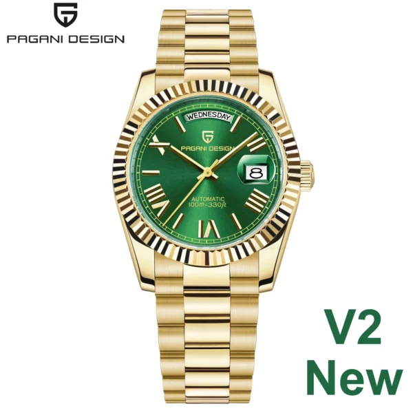 2025 New PAGANI DESIGN DD36 Man Watch Rose Gold Luxury Men Mechanical Watches Sapphire Mirror Automatic Watch For Men Waterproof - Image 14